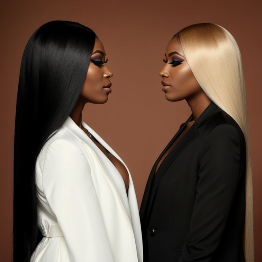 Straight hair bundles